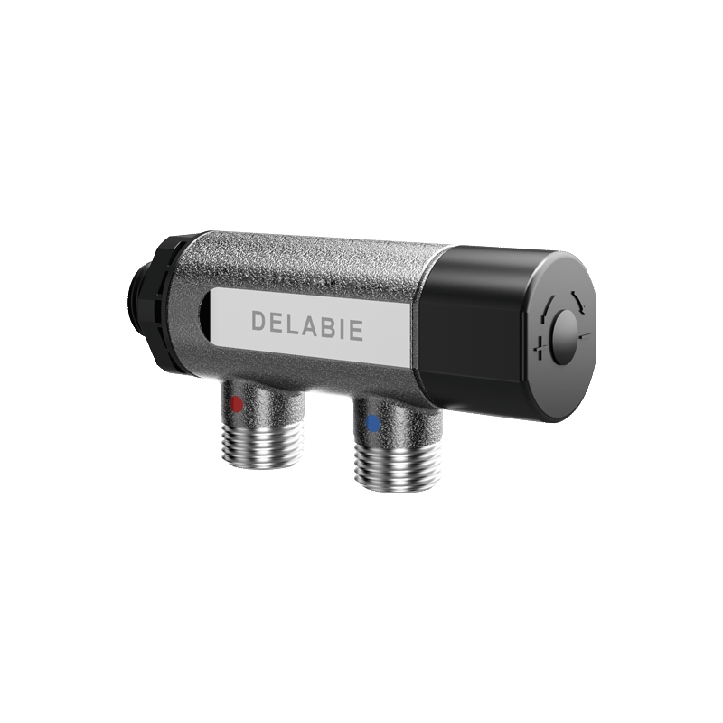 Robinet électronique TEMPOMATIC PRO à piles (réf. 445257) - DELABIE