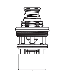 Cartouche complète - Pour douche Tempostop - 743642