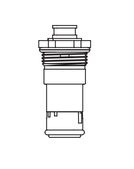 Cartouche complète - Pour urinoir Temposoft - 743744 Delabie