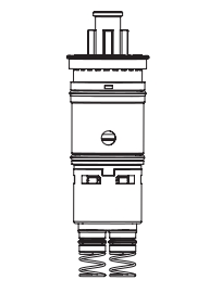 Cartouche complète - Pour lavabo Tempomix - 743791 Delabie