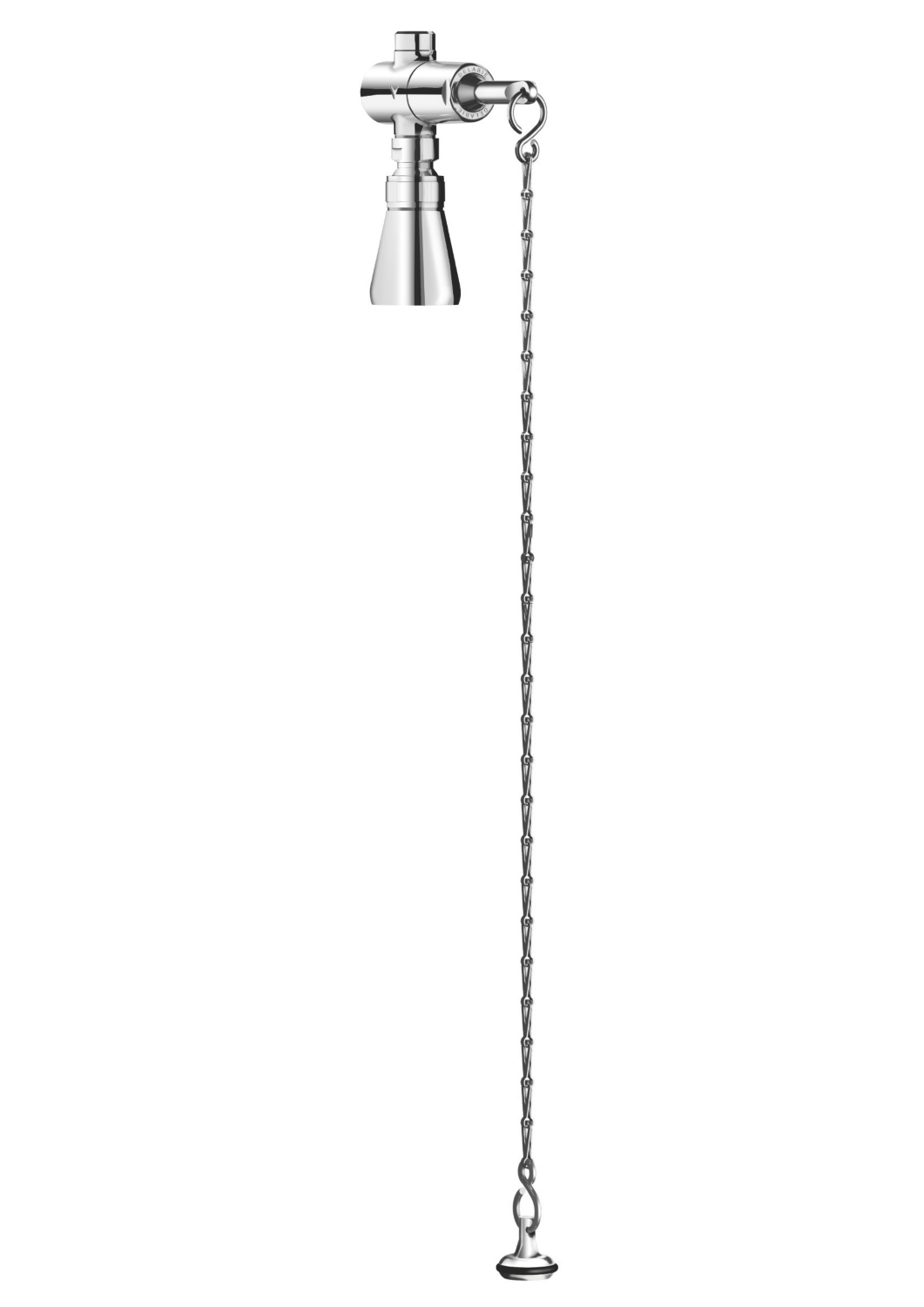 Ensemble douche Tempostop à chaîne 747004 Delabie