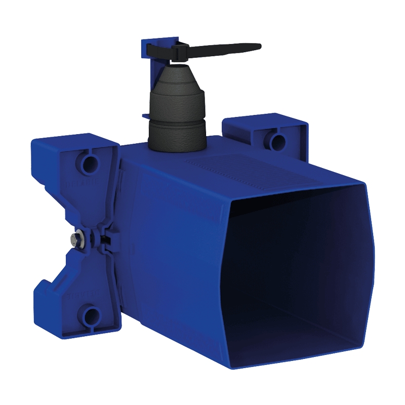 Boîtier d'encastrement étanche pour Tempoflux 3 WC Delabie