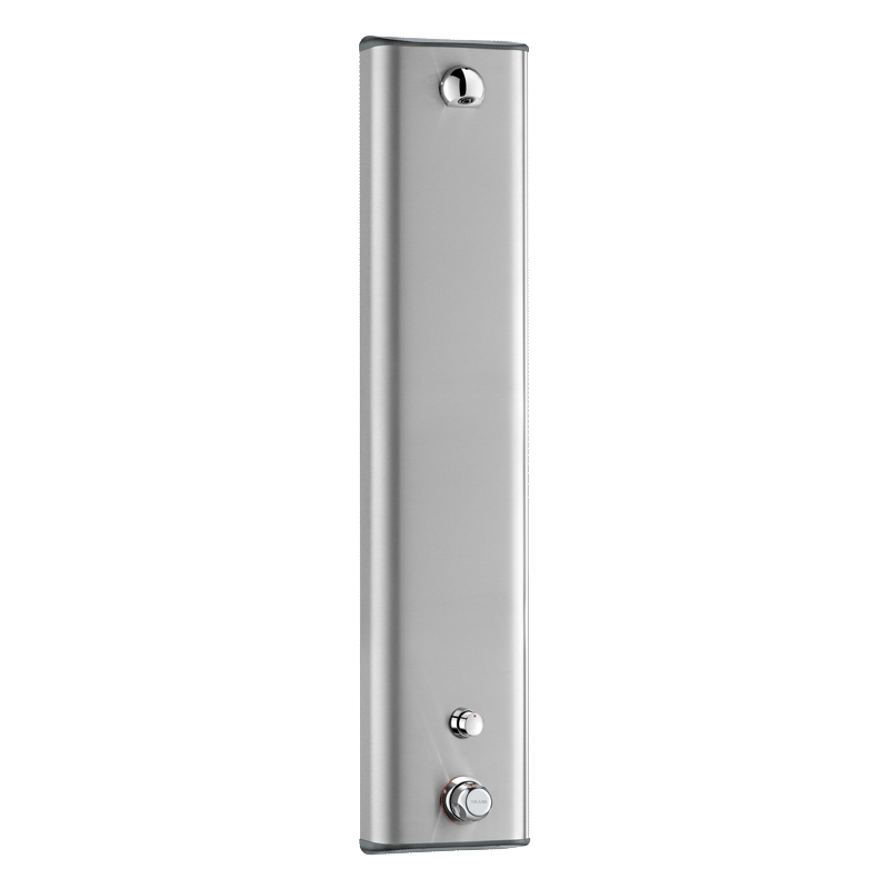 Panneau douche thermostatique Securitherm - Inox Delabie