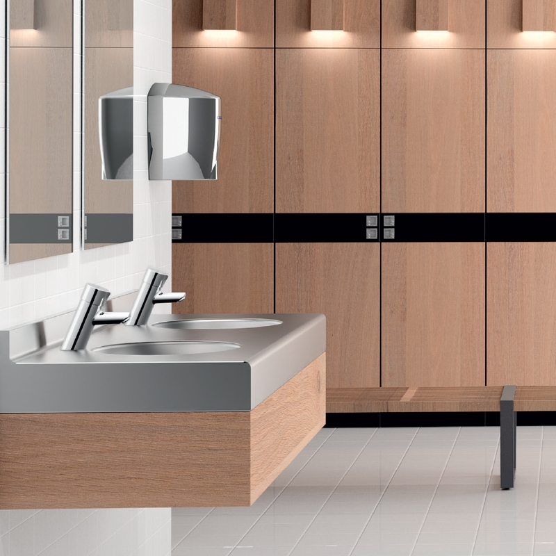 Mitigeur temporisé lavabo sur vasque Tempomix 795100 Delabie