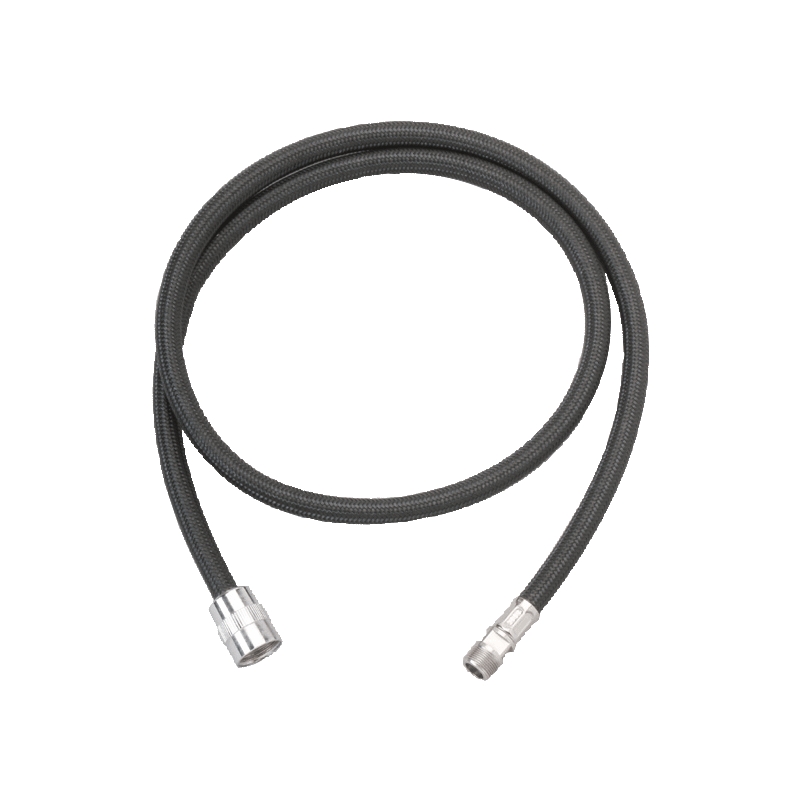Flexible nylon noir pour douchette extractible 835T1 Delabie