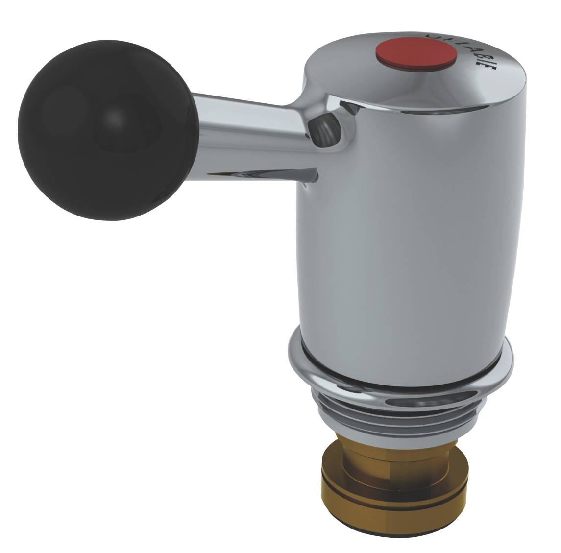 Tête complète 1/2 de tour EC + manette gauche P295AA85 Delabie