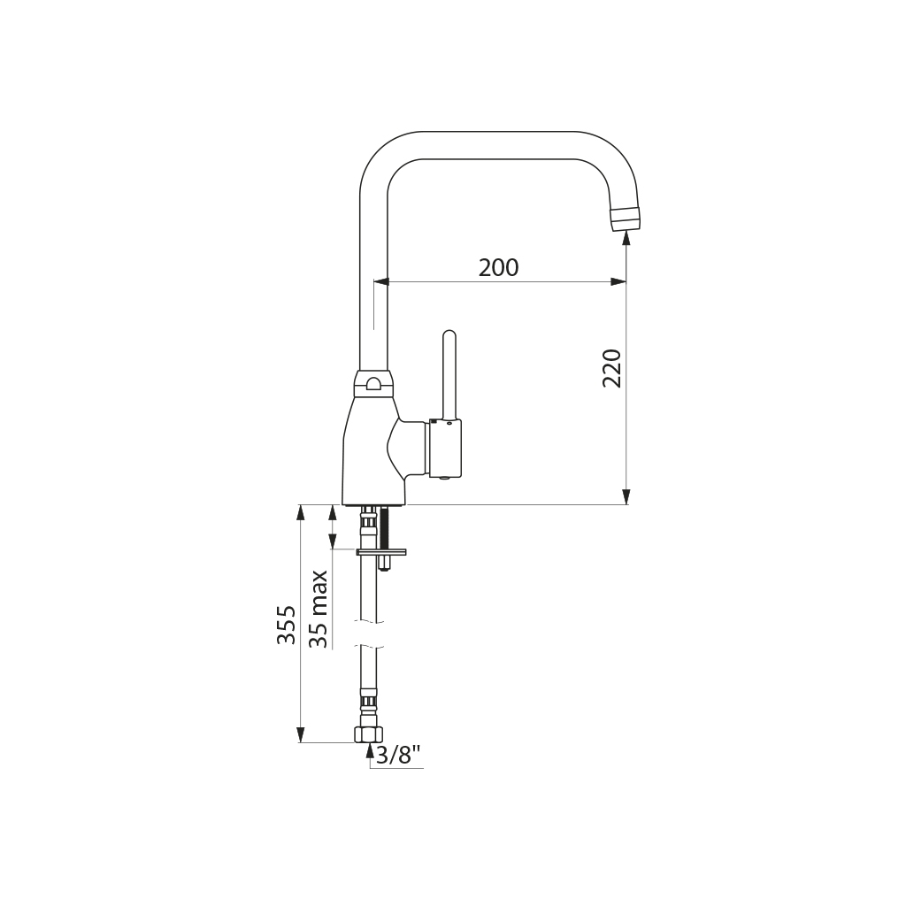 Mitigeur lavabo 2506 2506T2 Delabie