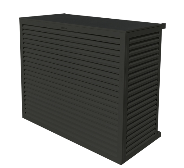 Cache-clim finition aluminium anthracite 23A - 7016 Decoclim