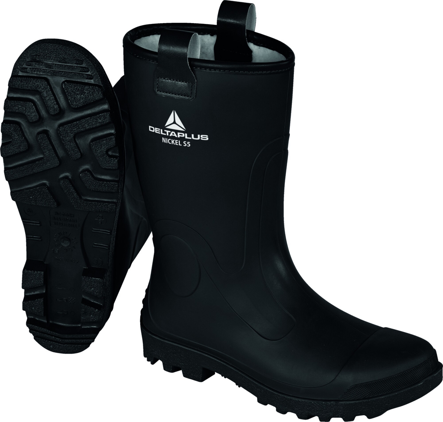 Demi-bottes de sécurité fourrées Nickel - S5 CI SRC Delta Plus