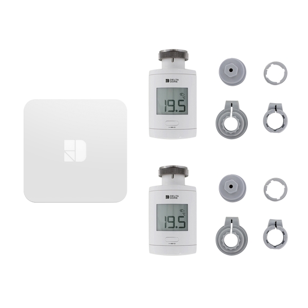 Pack tête thermostatique connecté TRV 1.0 Delta Dore