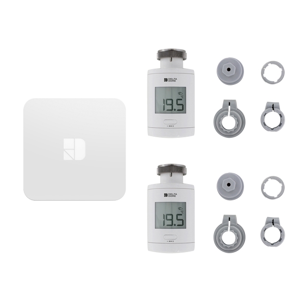 Pack tête thermostatique connecté Delta Dore