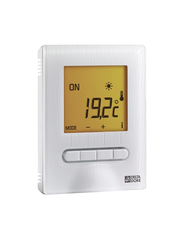 Thermostat programmable filaire pour chauffage ou climatisation