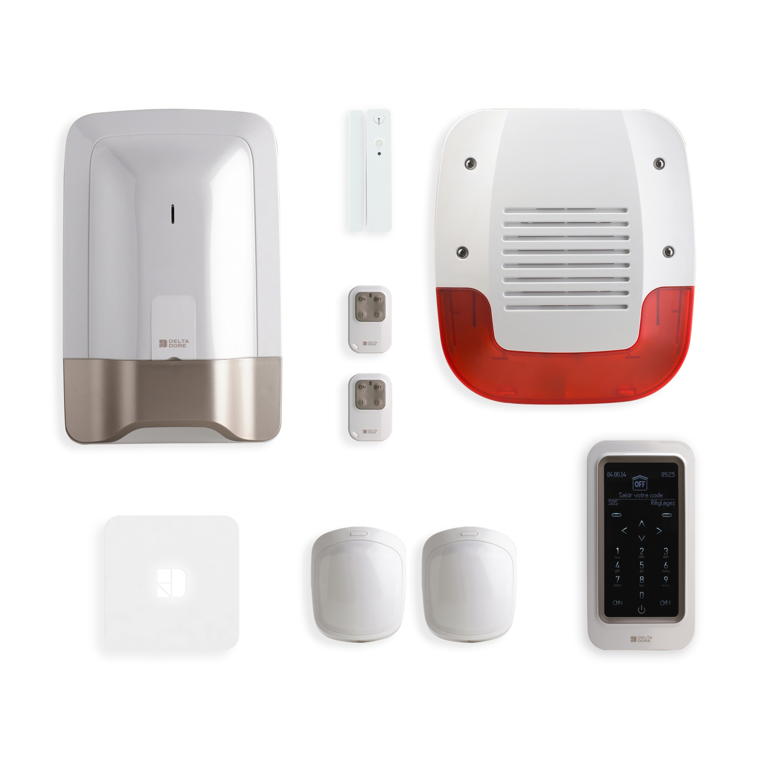 Pack alarme Tyxal+ connecté Delta Dore