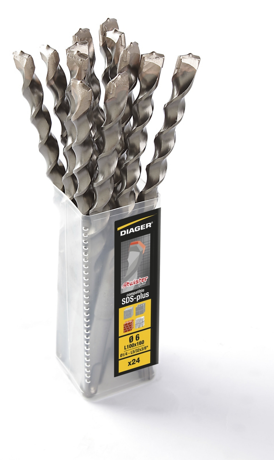 Foret SDS+ Twister+ diamètre 12 à 28 mm