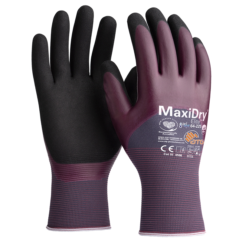 Gants de manipulation fine Maxidry Elite 64-225