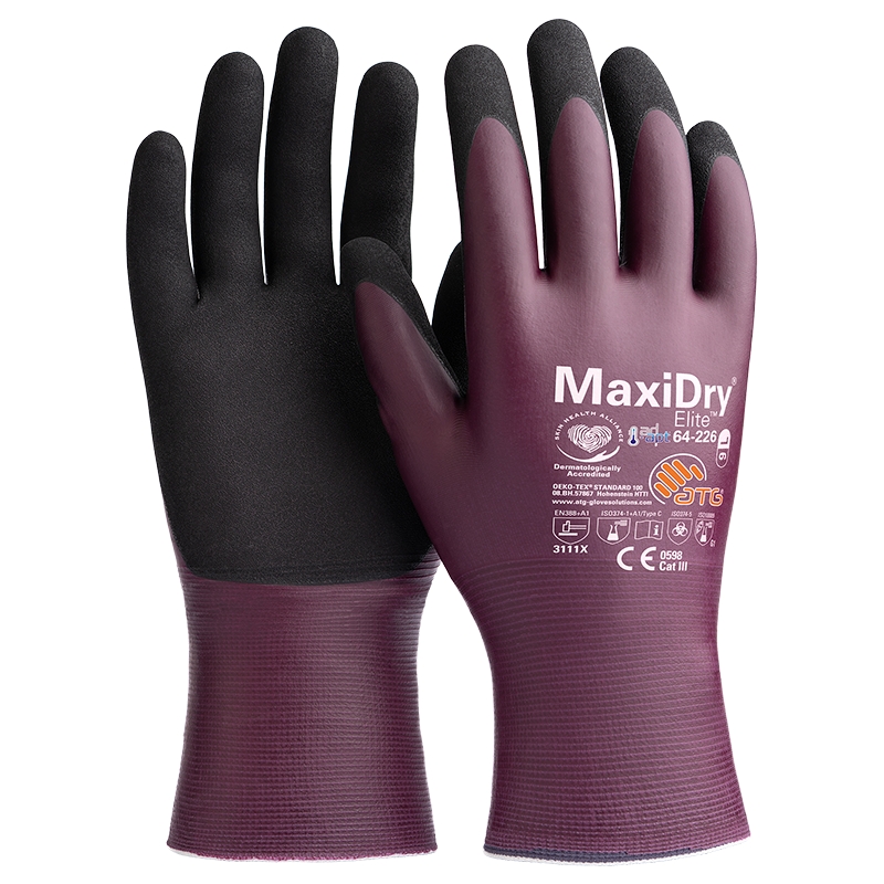 Gants de manipulation fine Maxidry Elite 64-226