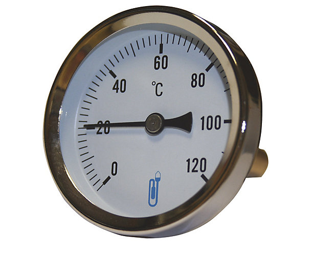 Thermomètre bimétallique à cadran - Arrière Distrilabo