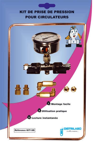 Amorceur et testeur de pompe à carburant et kit de surpression 3455