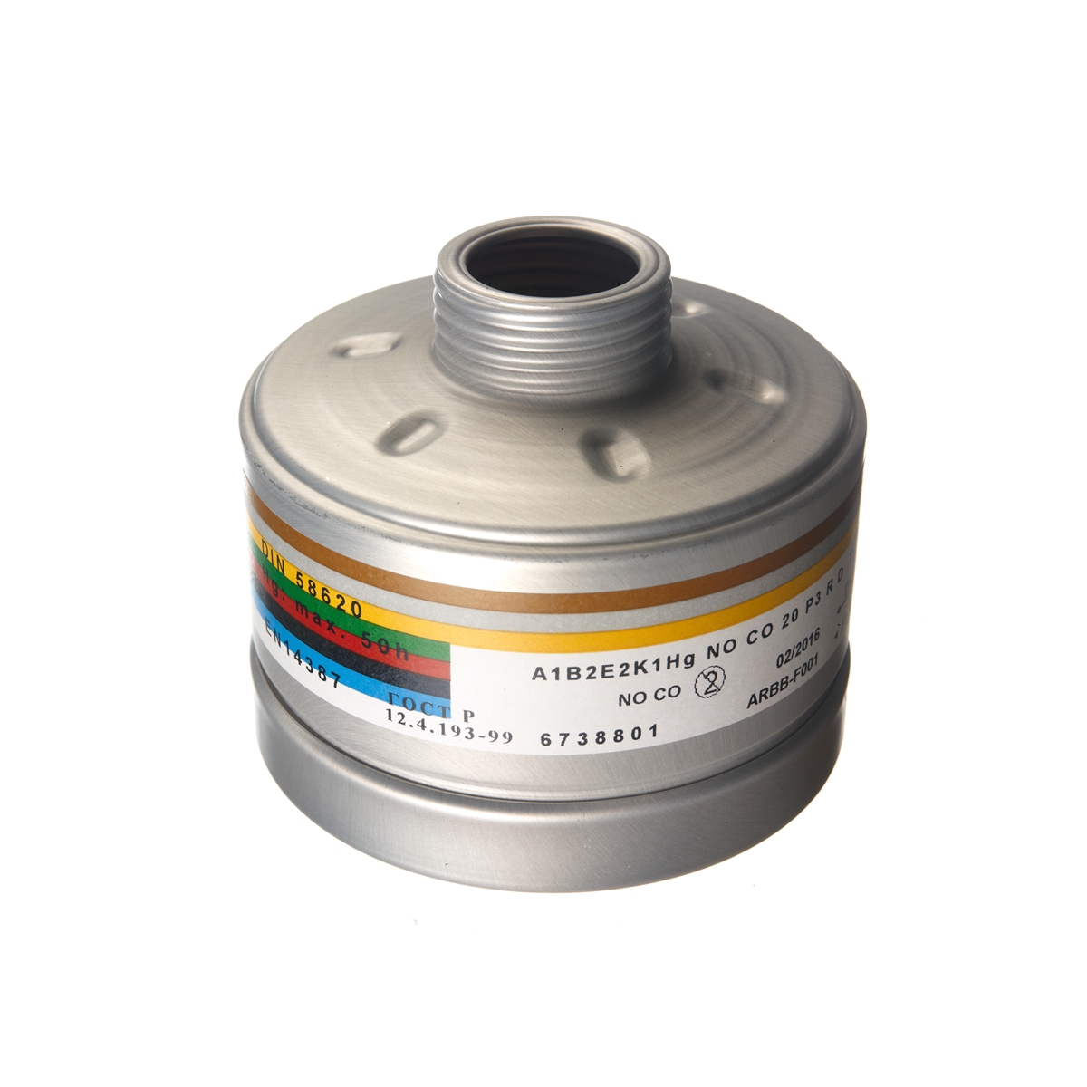 Filtre X-plore® RD40 - A1B2E2K1 HG CO20 NO P3 Dräger