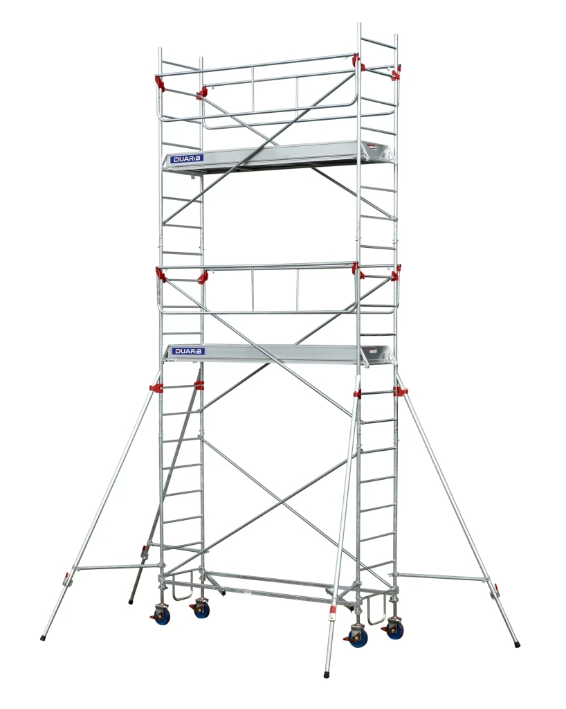 Echafaudage roulant acier Rollstar 254 hauteur plancher 2,90 m