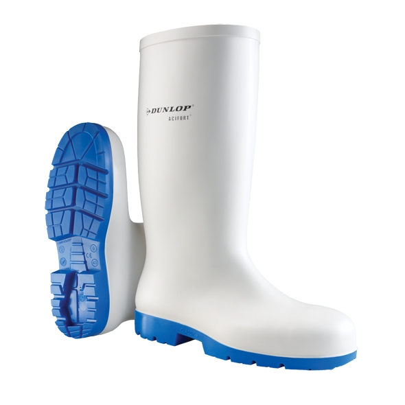 Bottes Acifort Classic+ Safety A1813313 - Blanc/Bleu Dunlop