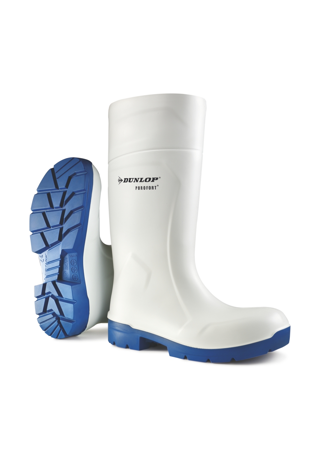 Bottes Purofort Foodpro Multigrip Safety - Blanc/Bleu - S4 CI SRC Dunlop