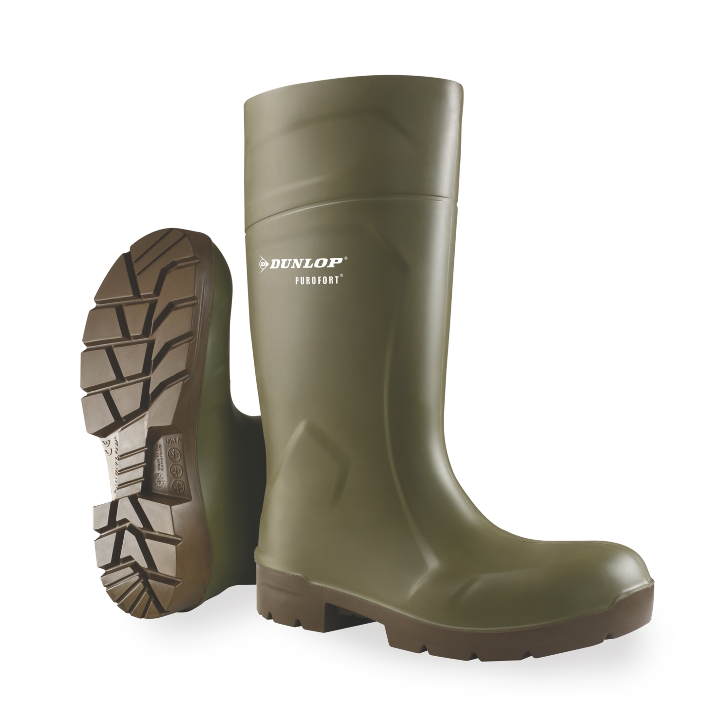  Bottes Purofort Foodpro Multigrip Safety CA61831 - Vert/Marron 