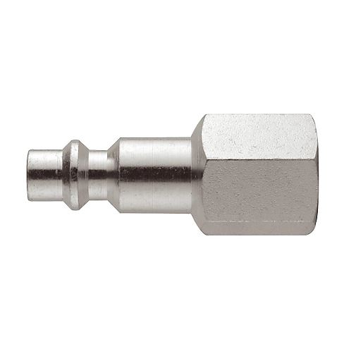  Embout ISO B DN8 taraudé BSPP simple obtu - Acier zingué série Safeline I900 