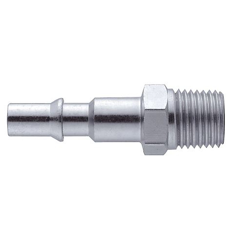 Embout ISO C DN8 fileté BSPT avec bouton-poussoir - Dural série Safeline IK Eaton Tuthill Gromelle