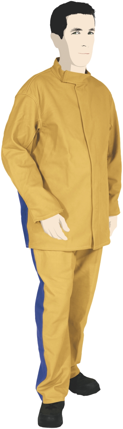 Veste soudeur E2251 - Jaune EDC Protection