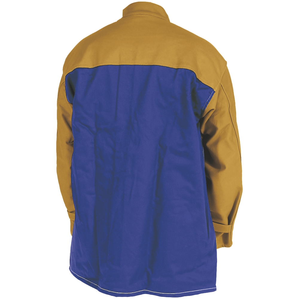 Veste soudeur 2251-201 - Marron / Bleu EDC Protection