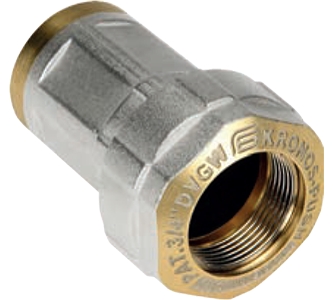 Raccord Kronos Push PN50 pour tube en fer Femelle Effebi