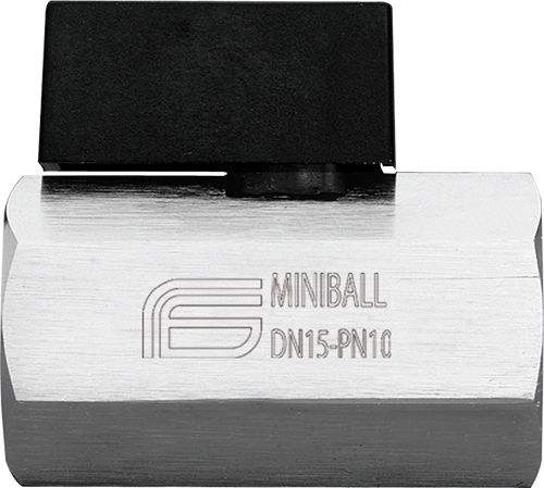 Mini vanne FF MINIBALL - PN 10 Effebi