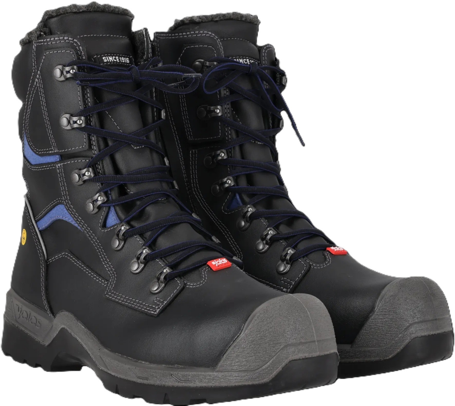 Bottes de sécurité Heavy Duty 1378B fourrées - S3 HRO CI FO ESD - Noir