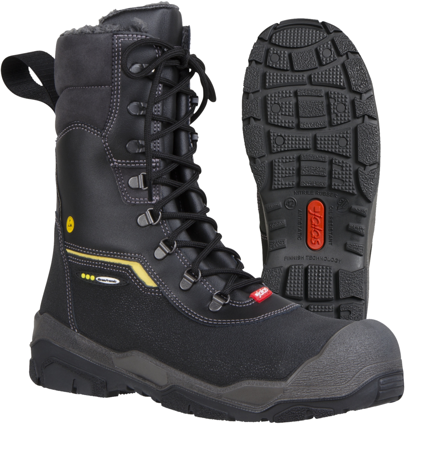 Chaussures hautes Icetrack 1808 - Noir Jalas