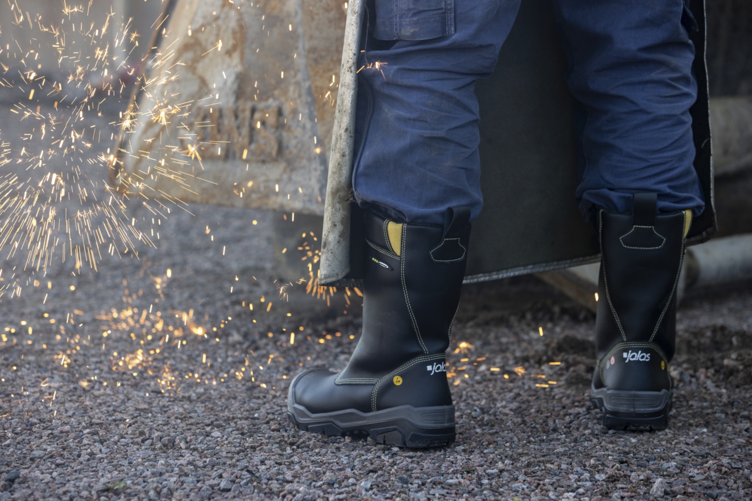 Bottes de sécurité Winter King 1898 - S3 SRC HI HRO CI WG - Noir Jalas