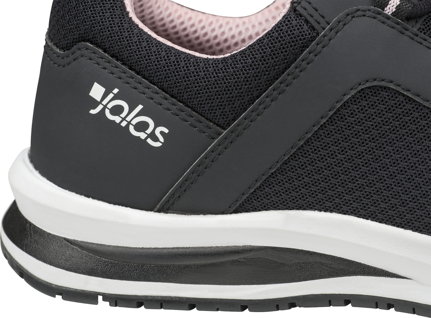 Chaussures de sécurité basses Tempus 5628 femme noir/rose - S1P SRC ESD Ejendals