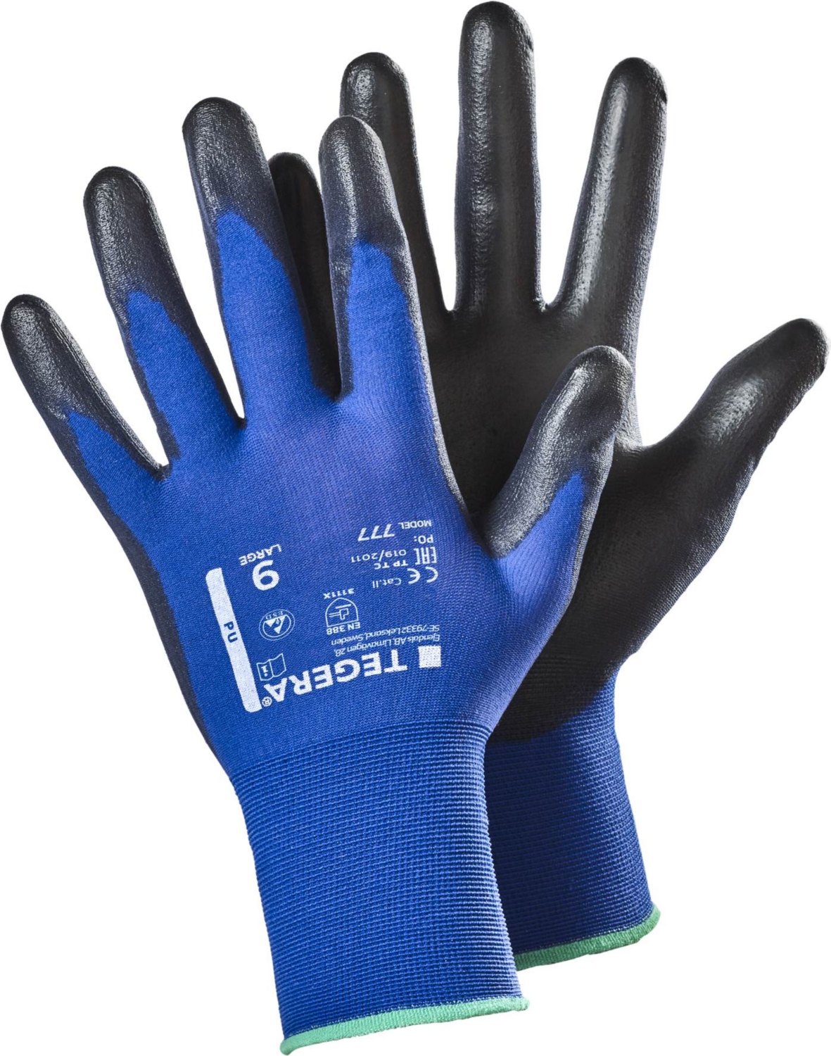 Gants Tegera® 777 Bleu / Noir Ejendals