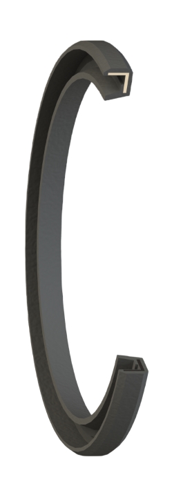 Bague simple lèvre profil CD cage sans ressort NBR / Nitrile
