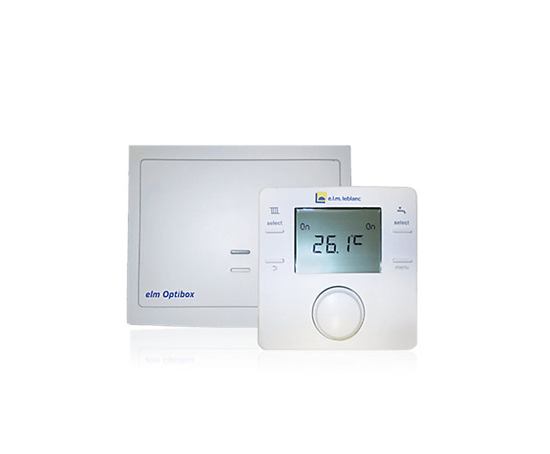 Thermostat d'ambiance radio sans fil Optibox 2.0 Elm Leblanc