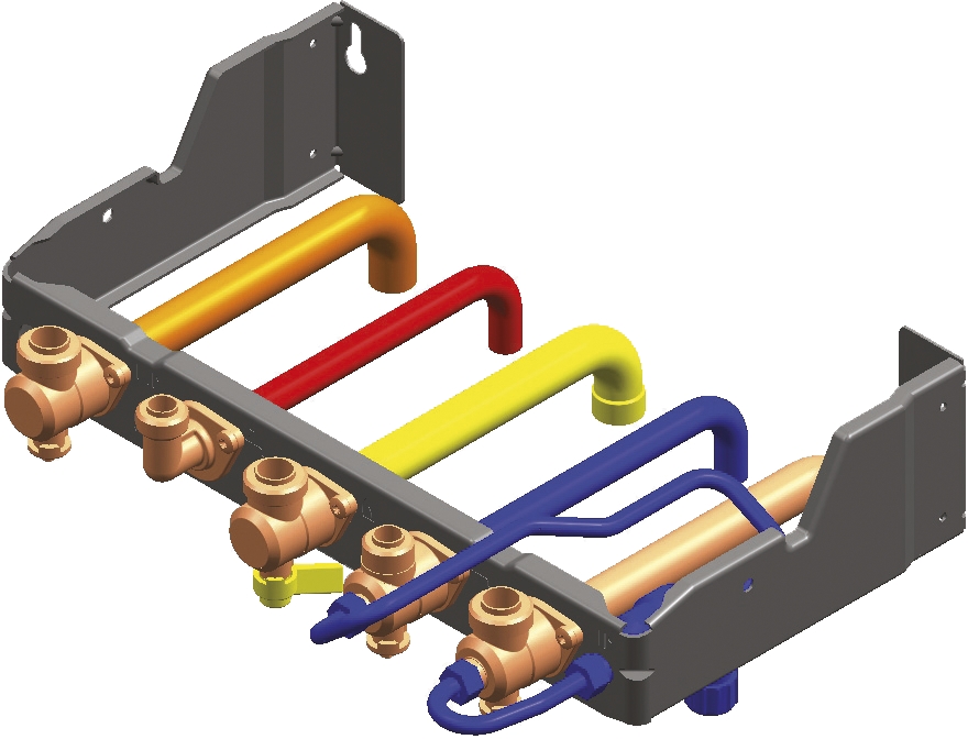 Thermostat mural, 2 fils, alimentation par piles, programmation  hebdomadaire TRL7.26 7716780149