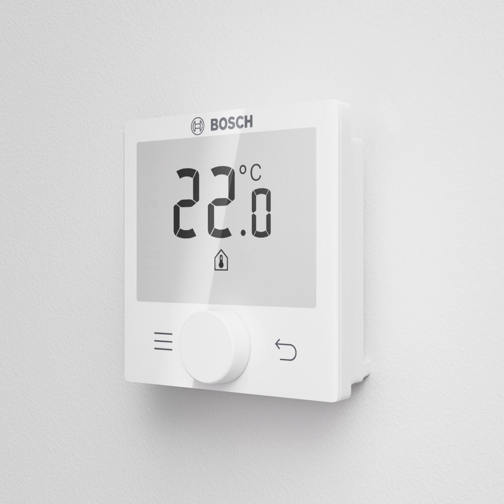  Thermostat d'ambiance sans fil OR 100 RF Bosch à programmation hebdomadaire 