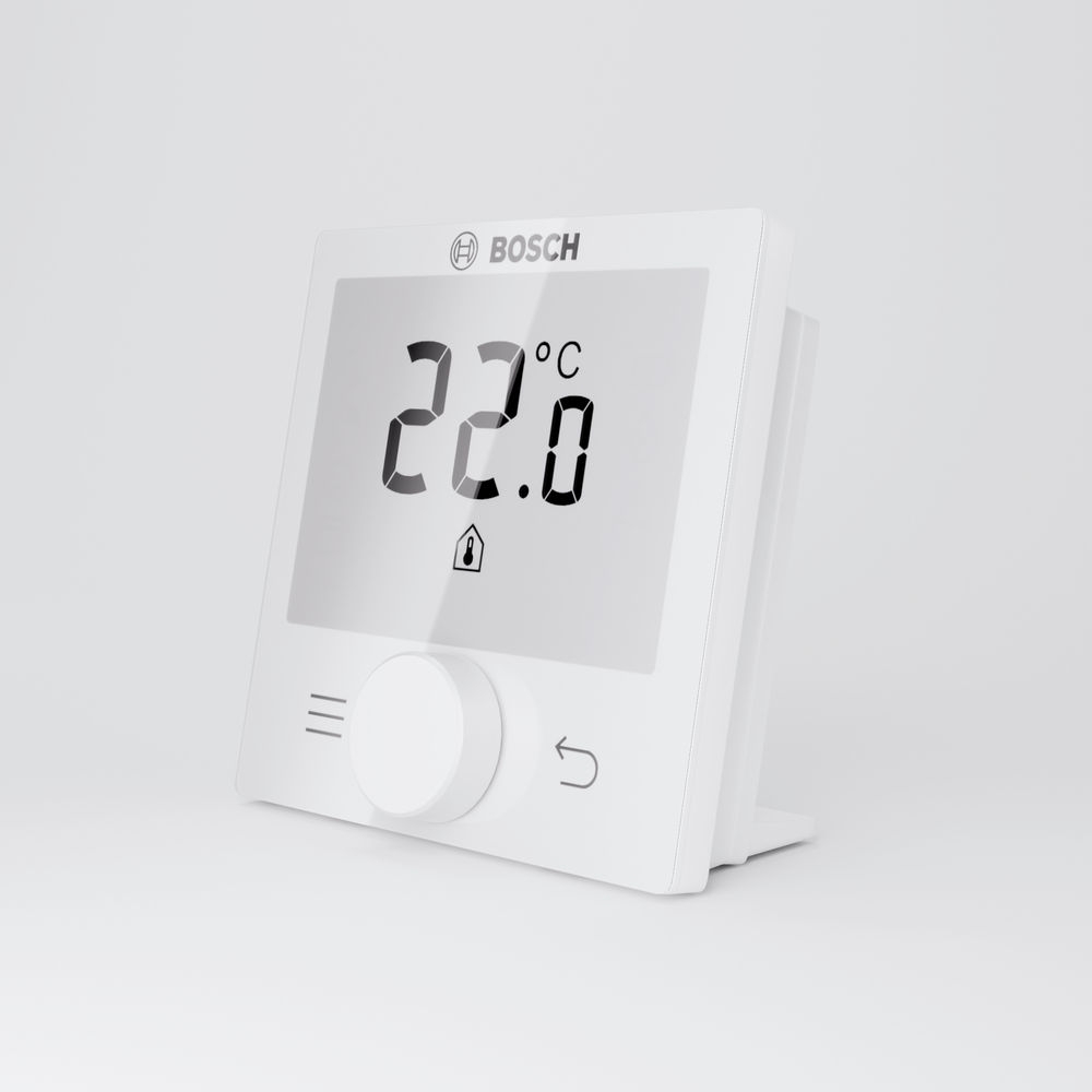Thermostat d'ambiance sans fil OR 100 RF Bosch à programmation hebdomadaire Elm Leblanc