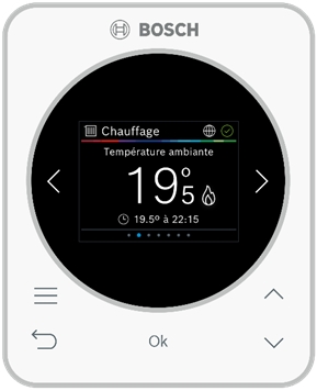 Thermostat d'ambiance filaire programmable CH 120 Elm Leblanc