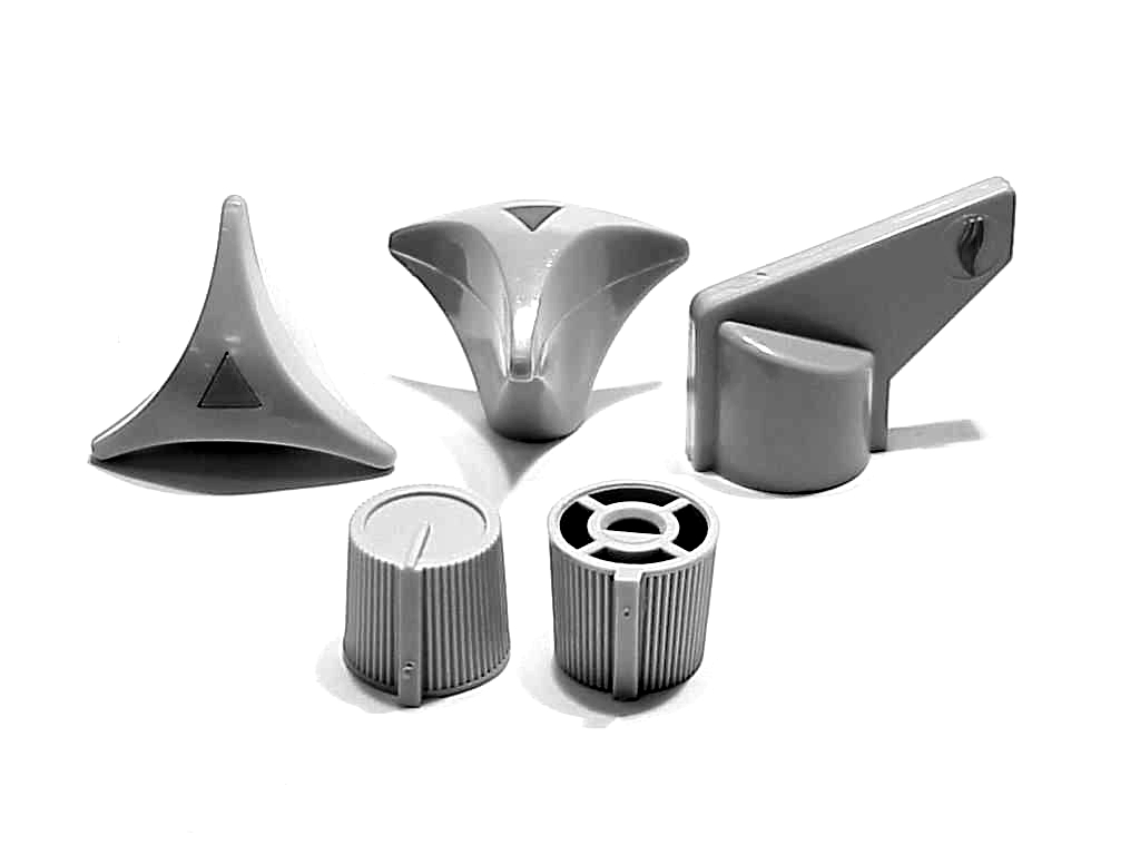 Manette robinet gaz grise