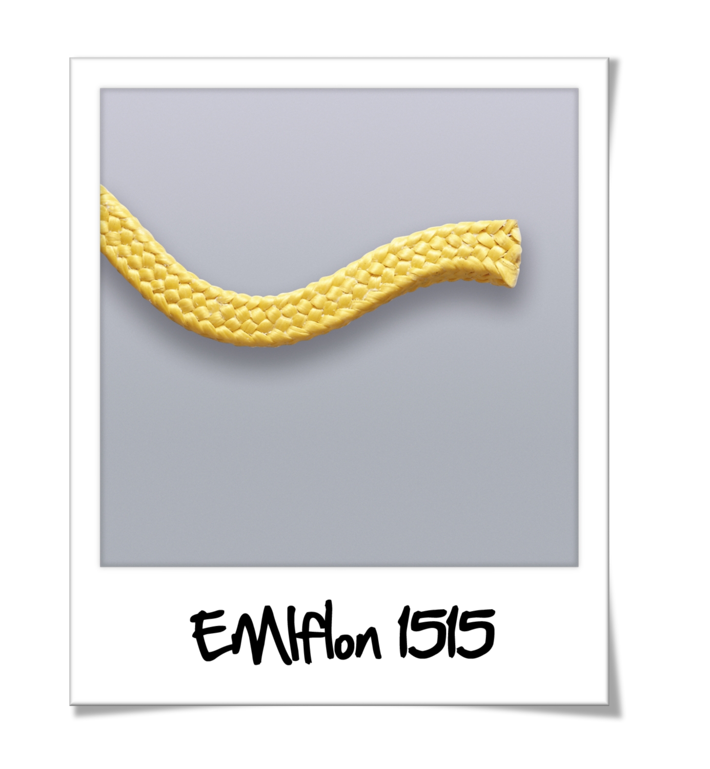 Tresse carrée fils d'aramide continu de -100 à +280°C 15 m/s 100 bar max série EMIFLON 1515