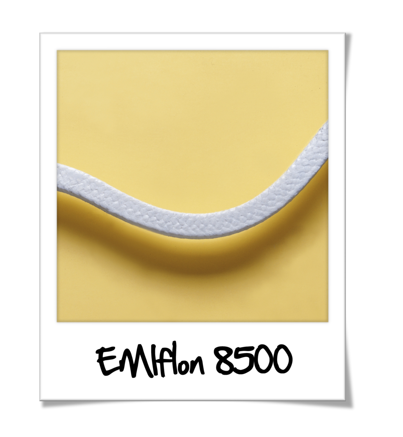 Tresse carrée fils synthétique imprégné PTFE de -100 à +250°C 15 m/s 100 bar max série EMIFLON 8500