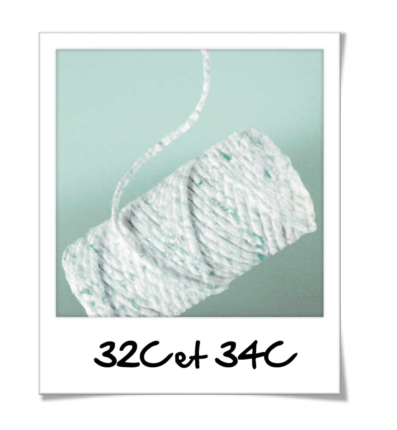 Tresse ronde fils à base de verre HT cardé renfort Inconel de +20 à 1050°C série EMITHERM'34C