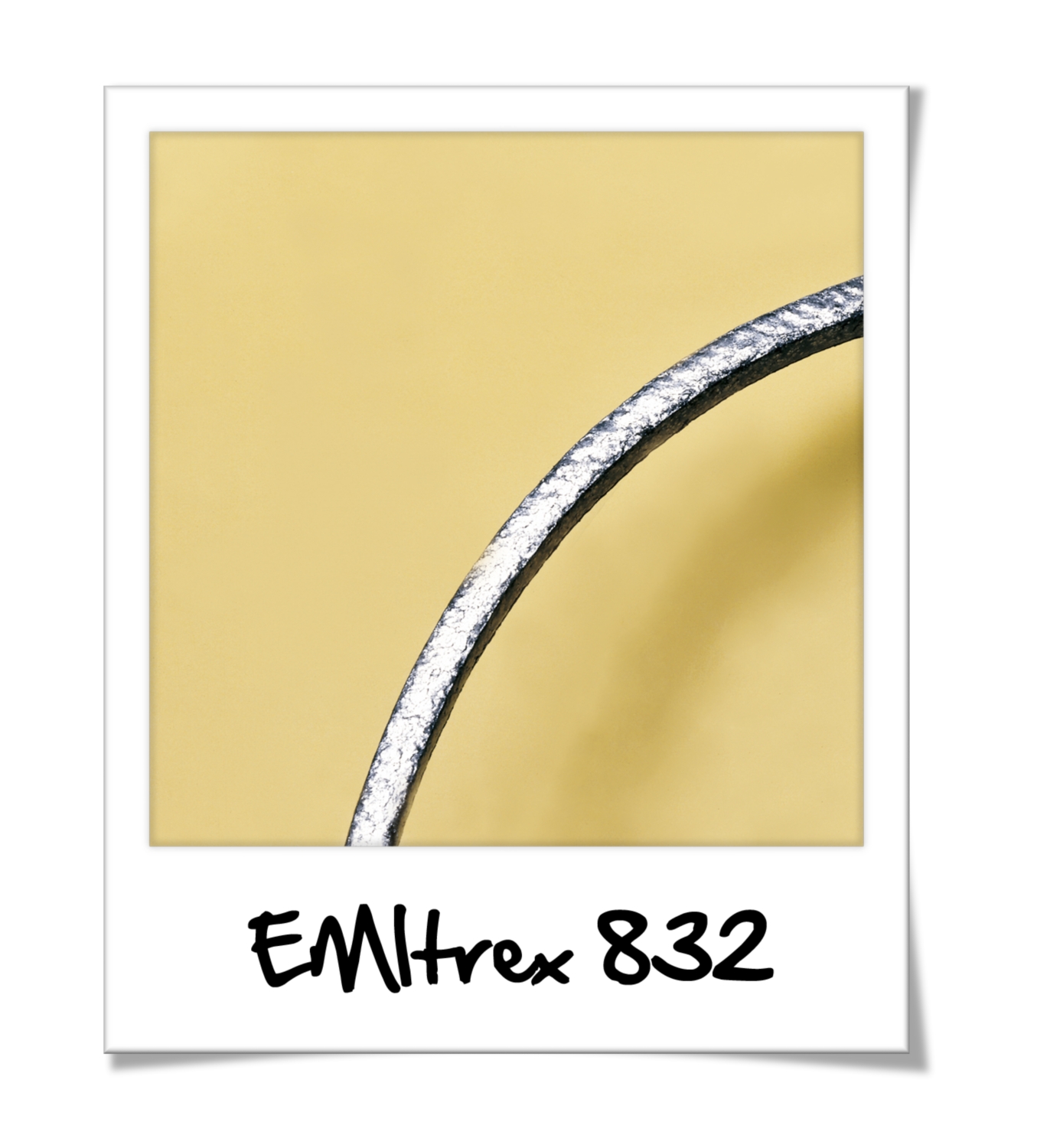 Tresse carrée fils synthétique imprégné graphite de -50 à +250°C 10 m/s 60 bar max série EMITREX 832