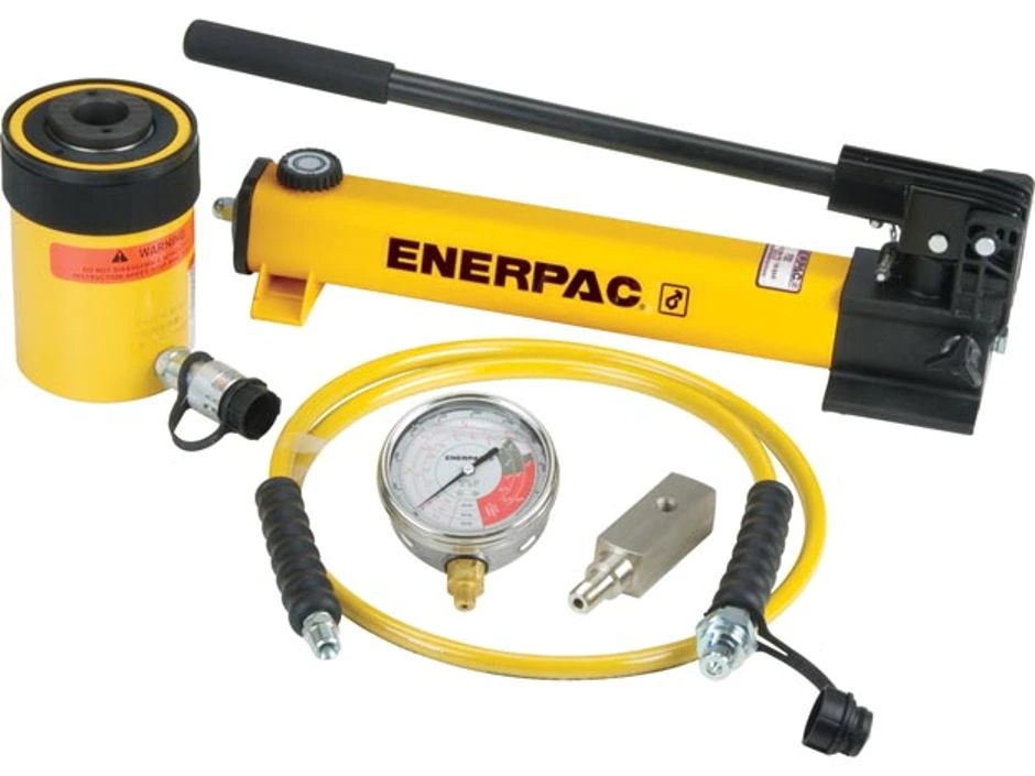 Ensemble pompe + vérin maximum 700 bar série RCH Enerpac